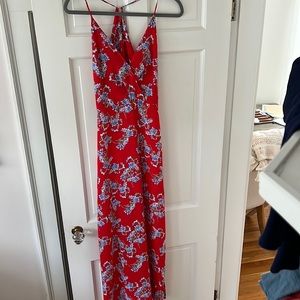 Lush Maxi dress with side slit